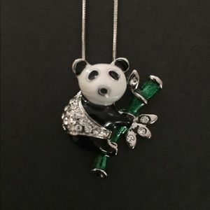 The Panda Bamboo Pendant